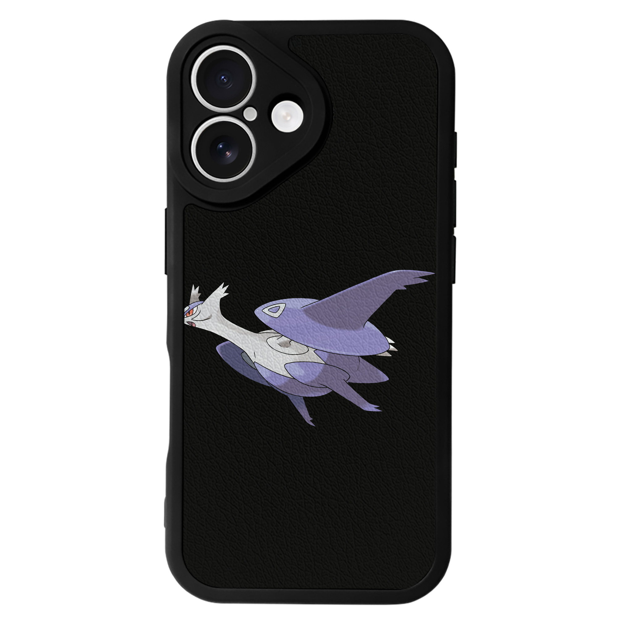 （画像用） ポケットモンスター Pokémon 【iPhone 16シリーズ対応】シリコンスマホケース（レザー調） 材質：シリコン